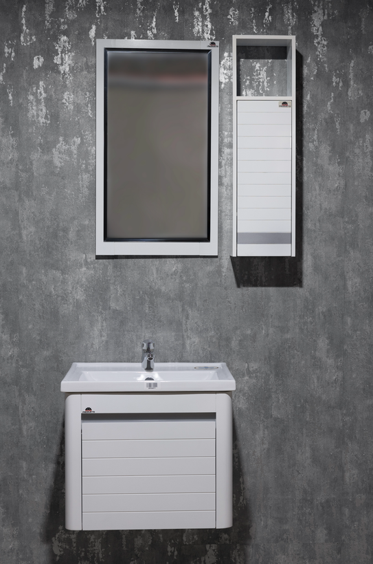 فول ست کابینت آلفا 50 طرح لیونا روکابینتی باکس پیزا 70×24 کابینت آینه باکس روشویی