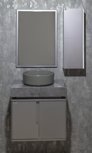 کابینت 40×60 سرامیکی سنگ طوسی طرح نوید